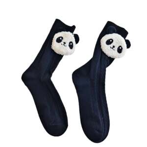 Dollcini, karácsonyi zokni, karácsonyi ajándékok, panda zokni, 425263, fekete, 5x5x10 cm 78239537 Női zoknik
