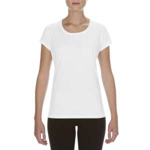 Gildan performance mély nyakkivágású Női sport póló, GIL46000, White-2XL 78248807 Női pólók