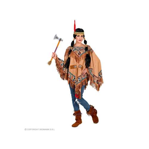 Indianerponcho-Kostüm für Damen - Erwachsene 78257206