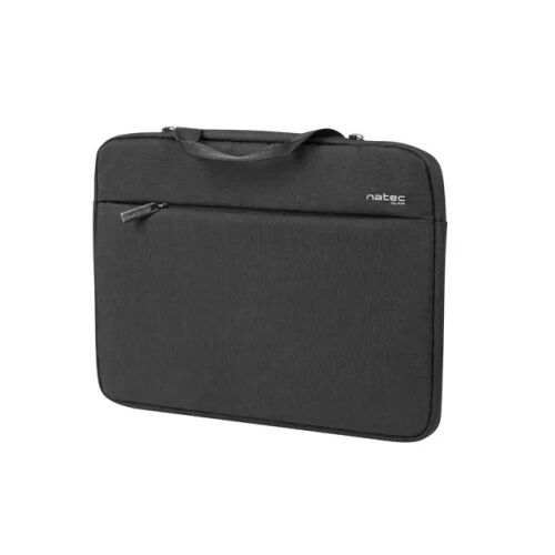 Natec Clam 15.6 Zoll Laptop Handtasche - Schwarz