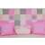 Csillagos rózsaszín patchwork falvédő 78267645