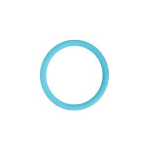 Силиконов калъф за защита на волана на автомобила, Премиум, Повишена еластичност, Универсална съвместимост, Диаметър 33 - 40 см, Небесно...