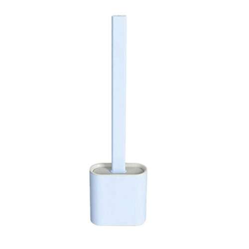 Original Deals Szilikon WC-kefe tartóval, falra szerelhető, kék