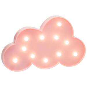 Original Deals éjszakai lámpa, környezeti fényű, 11 meleg fényű LED izzó, rózsaszín felhő modell 78279195 Éjjeli fények, projektorok