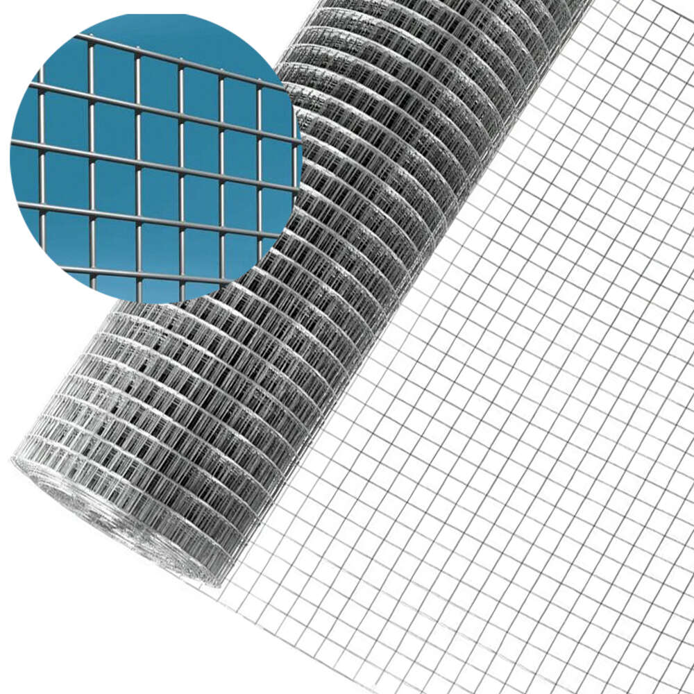 Ponthegesztett horganyzott tekercs 50cm osztás:19x19mm átm:1.05mm