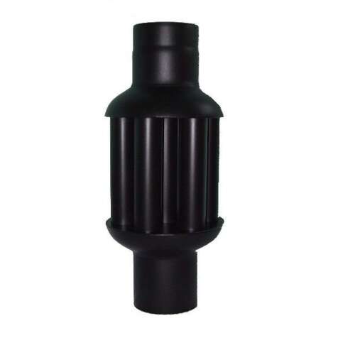 Black heat intensifier for chimney, 120/650mm