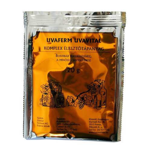 Uvaferm Uvavital Komplex Hefe-Nährstoff 20g für die Weinherstellung