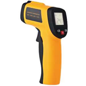 Termometru digital cu laser #orange-black 38972103 Termometre cu infraroșu