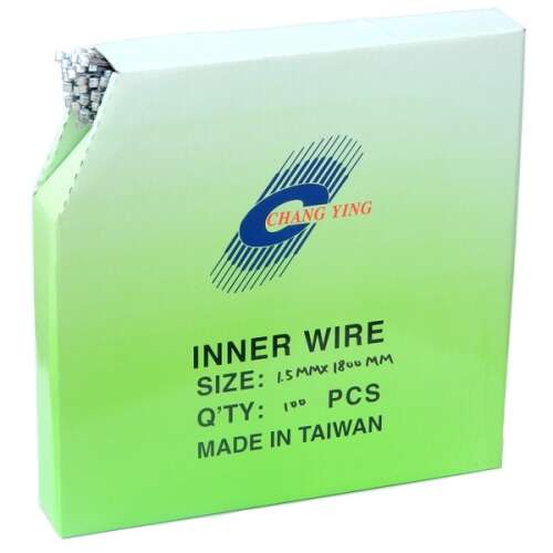 BikeTrade Acél Fékbowden - 1,5x1800mm - 100 db