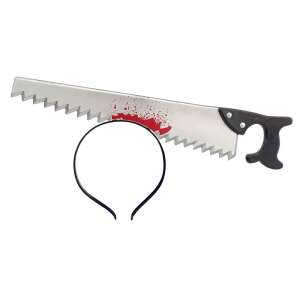 Halloween - krvavi nož u glavi 93296602 - Kostim za odrasle