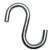S-horog 5-horganyzott galvanized S-hook