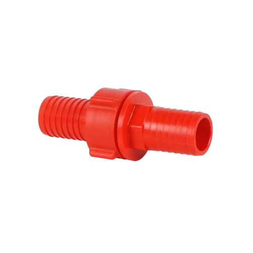 Red 1/2-3/4-1/2 hose connector