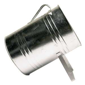 10 liter galvanized coal bucket with handle - Fireplace & Stove
