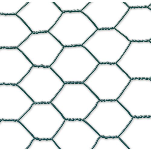 Chicken net galvanized plastic coating 1x25m (13x0,7/0,9) 172635