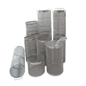 Saválló mustszűrő fi 302x750, stainless steel mesh filter for juice and wine making - Garden