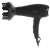 Vedere laterală a uscătorului de păr negru Adler AD 2267 cu difuzor
