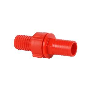 Red 3/4 inch hose connector - Irrigation