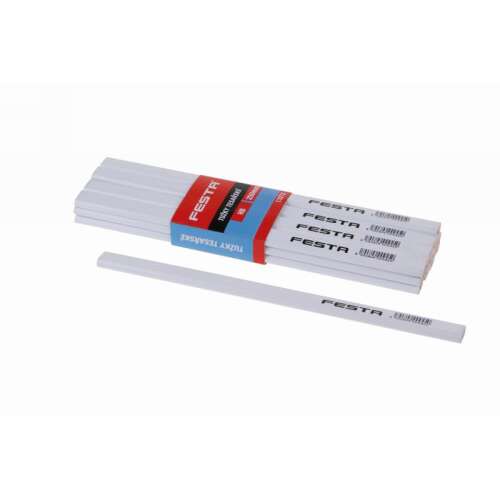 Tesárska ceruzka 250 mm biela 12 ks/balenie