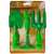 Frog garden tool set for kids, 3 piece set, includes shovel, rake, and fork