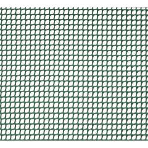 Green plastic garden grid, Cuadranet 1x25m (10x10) - Garden