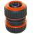 3/4 inch hose connector, grey and orange, LUX brand