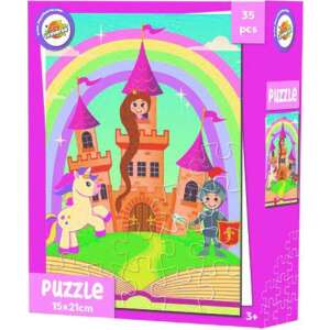 Toy Universe Mini Puzzle Hrad princeznej, 35 dielikov, pre deti od 3 rokov - Puzzle