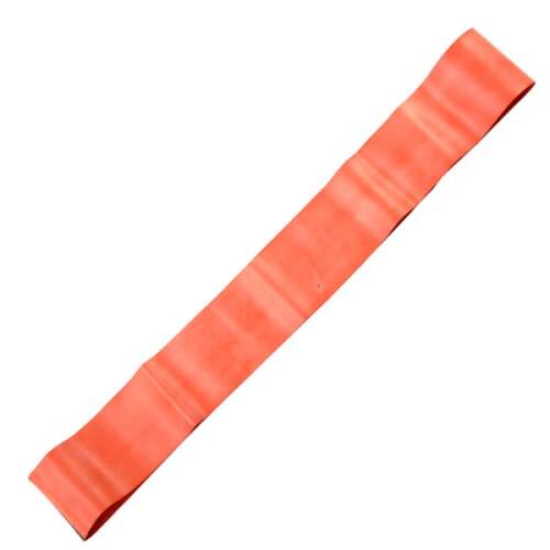 Orange resistance band for exercise and fitness