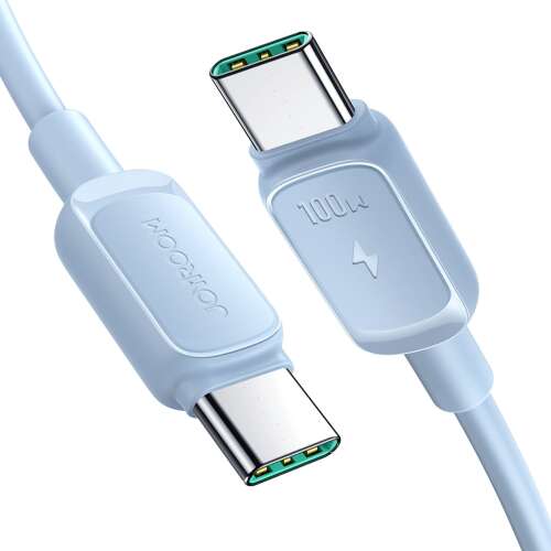 Kábel Joyroom S-CC100A14 USB-C do USB-C, 100W, 1,2m, modrý