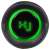 XJUMP XJ 100 Black Bluetooth speaker, light detail, green light, portable, waterproof, 40W, with microphone, black color
