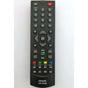 Diaľkové ovládanie DIGILINE HX-03HD pre káblový prijímač HUMAX DIGI+C HD4 - Diaľkové ovládače