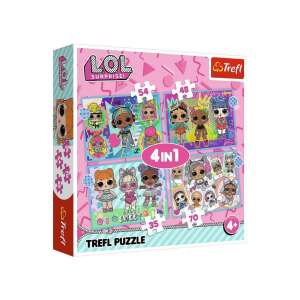 L.O.L Surprise babák 4 az 1-ben puzzle - Trefl 78745685 "batman"  Puzzle