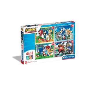 Sonic 4 az 1-ben puzzle - Clementoni 78746213 