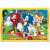 Sonic the Hedgehog puzzle featuring Sonic, Tails, and Knuckles