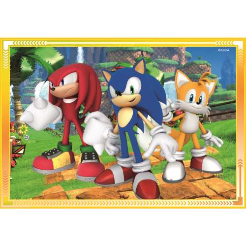 Sonic the Hedgehog, Tails a Knuckles puzzle časť s džungľou