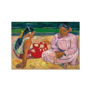 Pictura "Femei din Tahiti pe plajă" de Paul Gauguin pe puzzle-ul Clementoni Museum Collection cu 1000 de piese - Clementoni Puzzle