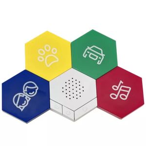 HangMemo igra memorije za uparivanje zvukova, pogled izbliza - Društvena igra