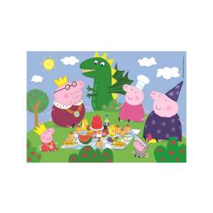 Peppa Pig und ihre Familie genießen ein Picknick mit einem Drachen, 60-teiliges Puzzle - Puzzle & Rätsel