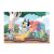 Puzzle Clementoni Bluey terminat, Bluey pe un tobogan