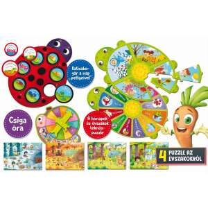 Lisciani A természet körforgása oktató játékgyűjtemény, bemutatva az összes elemet - Lisciani