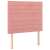 vidaXL rózsaszín bársony fejtámla ágykerethez, 80 x 200 cm