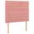 vidaXL rózsaszín bársony fejtámla ágykerethez, 80 x 200 cm