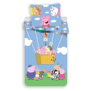 Peppa Pig Set lenjerie de pat 140×200cm, 70×90 cm