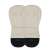 Petite and Mars Foamy Beige Whale stroller insert, both sides