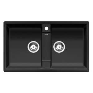 Blanco Zia 9 Silgranit mosogatótálca antracit színben, két medencével - Blanco