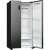 Gorenje NRR9185EABXL хладилник side-by-side интериор, inox-черен