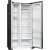 Gorenje NRR9185EABXL хладилник side-by-side интериор, inox-черен