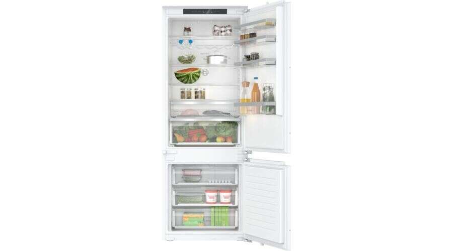 Bosch kbn96vfe0 beépíthető alulfagyasztós hűtőszekrény, 383l, m:...
