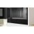 Close-up of Bosch BFL7221B1 built-in black microwave oven interior