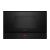 Bosch BFL7221B1 21L 900W black built-in microwave oven front view