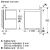 Bosch BFL7221B1 Built-in Microwave Oven Installation Dimensions